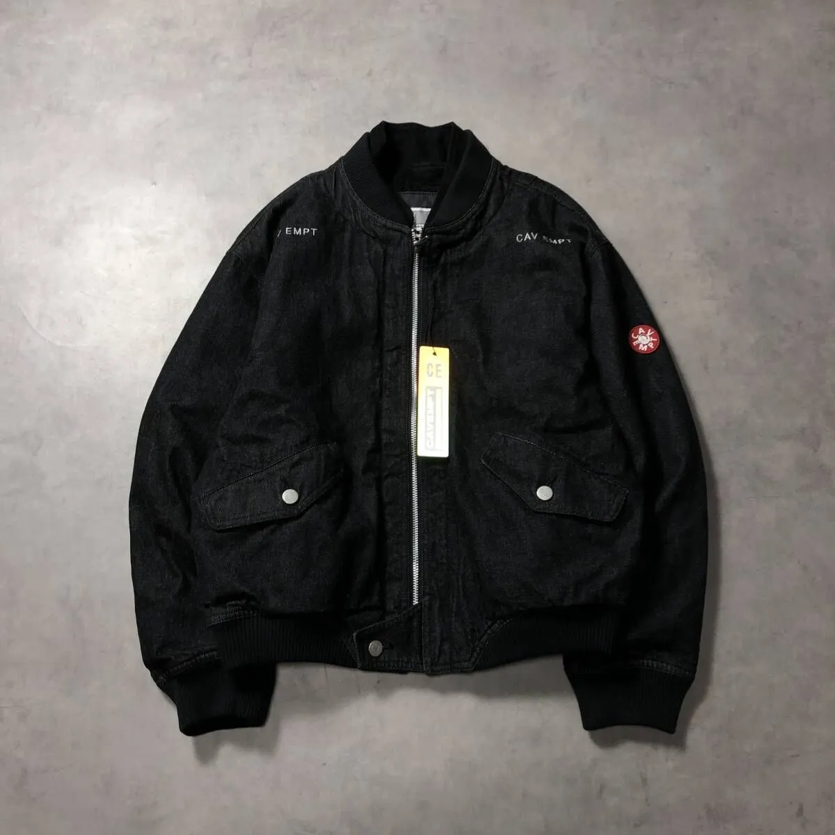 C.E シーイー　デニムジャケット Sサイズ ワッペン付き C.E シーイー デニムジャケット Sサイズ ワッペン付き