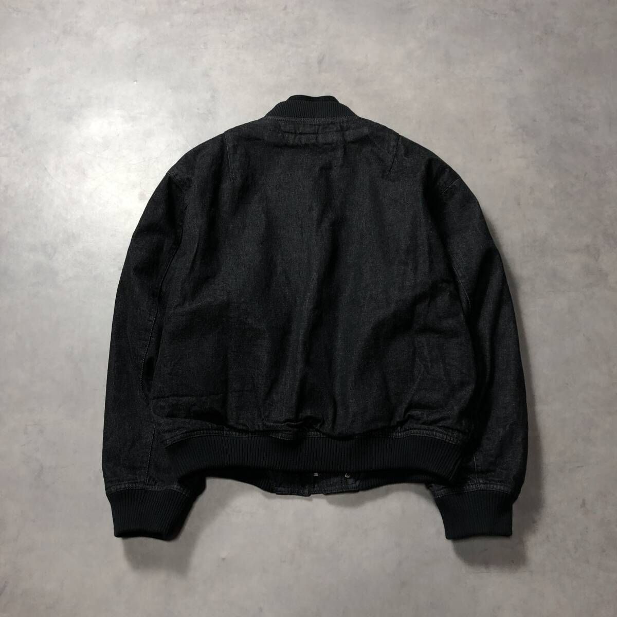 GQ3876◇C.E : DBL FLAP ZIP JACKET◇S◇黒 cav empt 定価￥63800