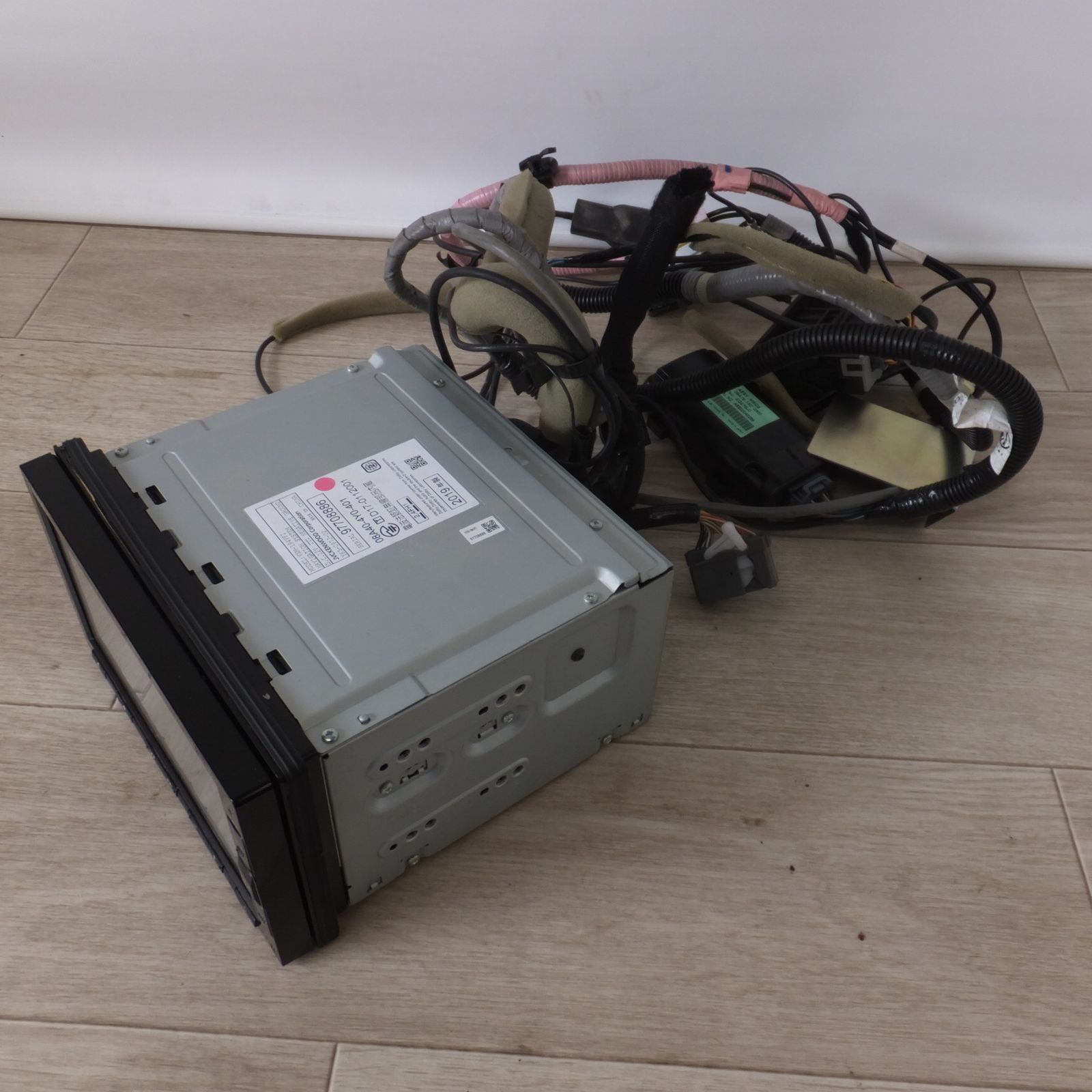 現状品 ケンウッド製 ホンダ 純正 ベーシックインターナビ Gathers VXM-194VFI セキュリティロック 24