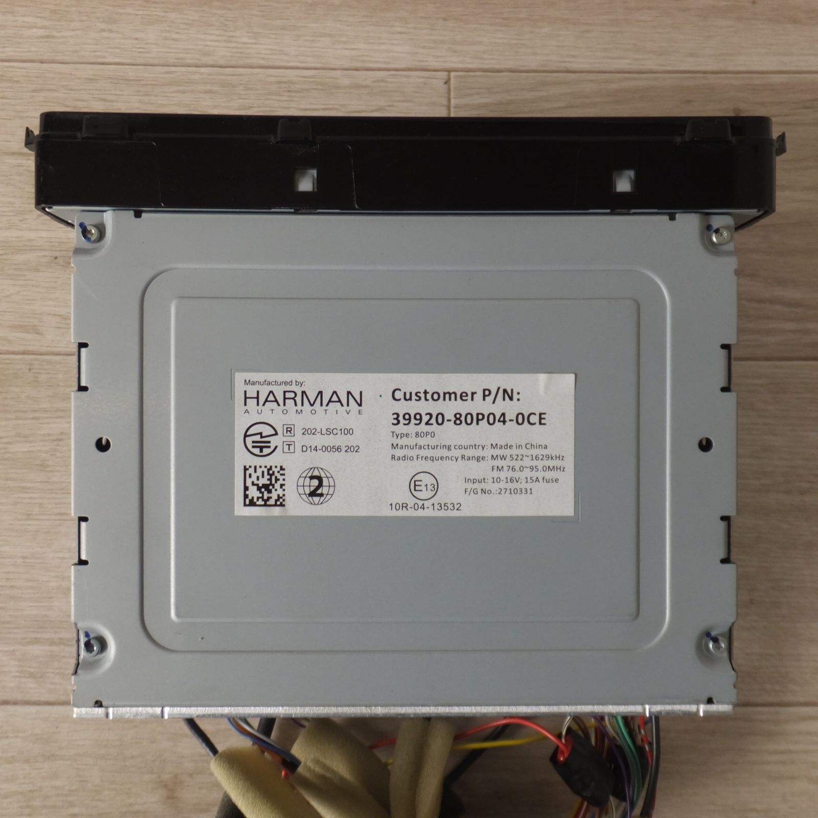 メモリーナビゲーション 39920-80P04-0CE