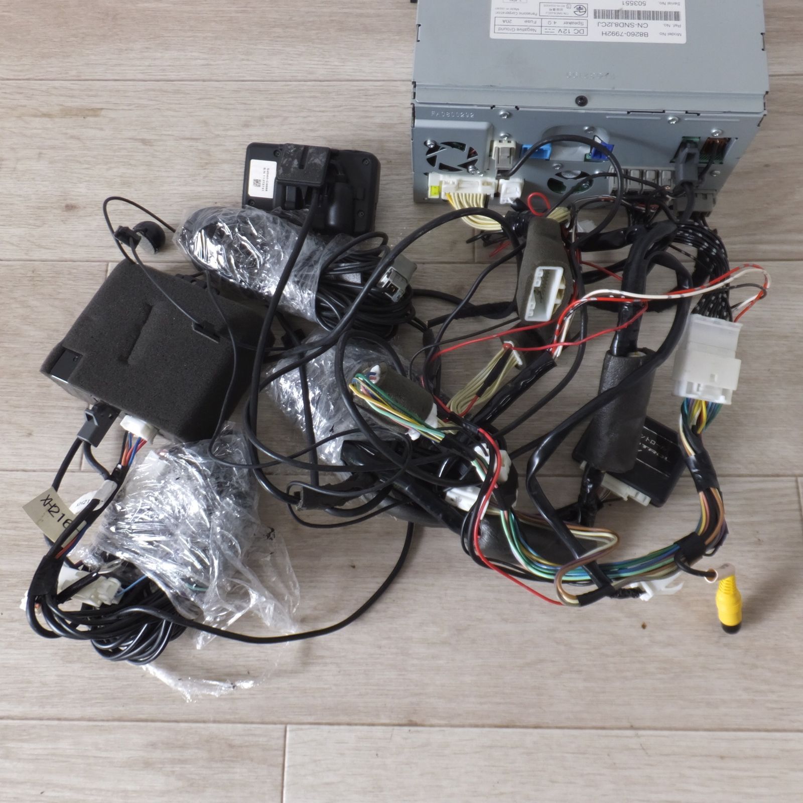 現状品 パナソニック製 日産 純正 オリジナルナビゲーション B8260-7992H MM318D-W 連動ドライブレコーダー DJ4-D セット 27 BRIGHTFACE_UK