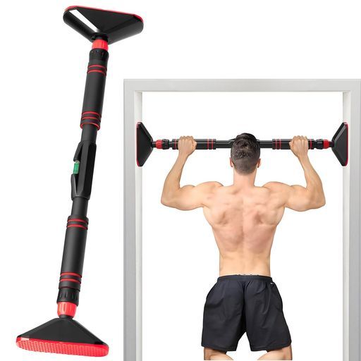 懸垂バー ドアジム 耐荷重200kg ぶら下がり健康器 懸垂棒 懸垂マシン 筋トレマシン トレーニング器具 バー 突っ張り棒 懸垂器具 長さ調整  高耐荷重 筋トレ ダイエット 筋トレ器具 室内 自宅 運動 天井 子供用 父の日 健康グッズ 長さ調 懸垂器具 突っ張り棒 バー ... 懸垂 ... 懸垂バー　懸垂棒　ぶら下がり棒