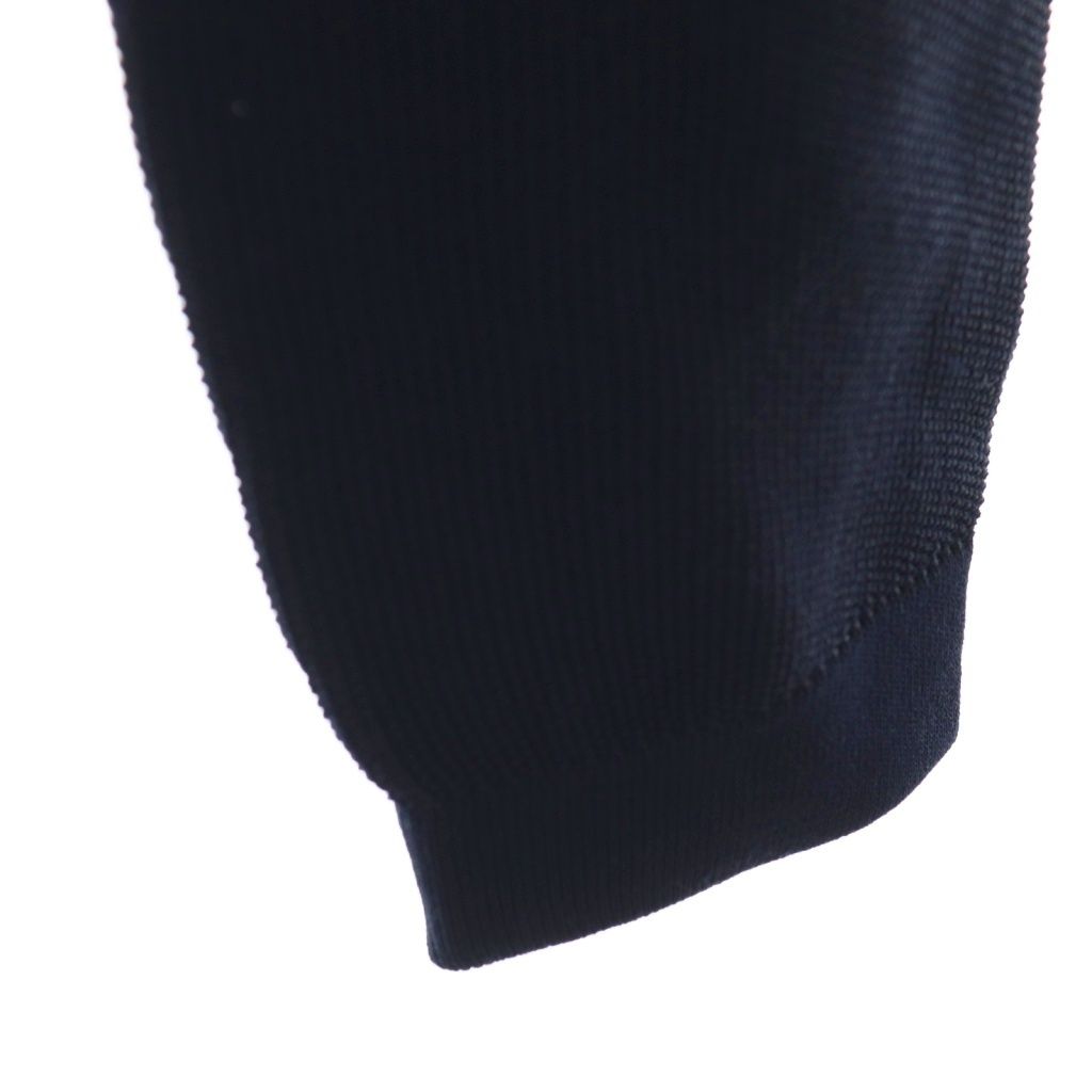 エムプルミエ ブラック M-Premier BLACK ゴールドボタンニット