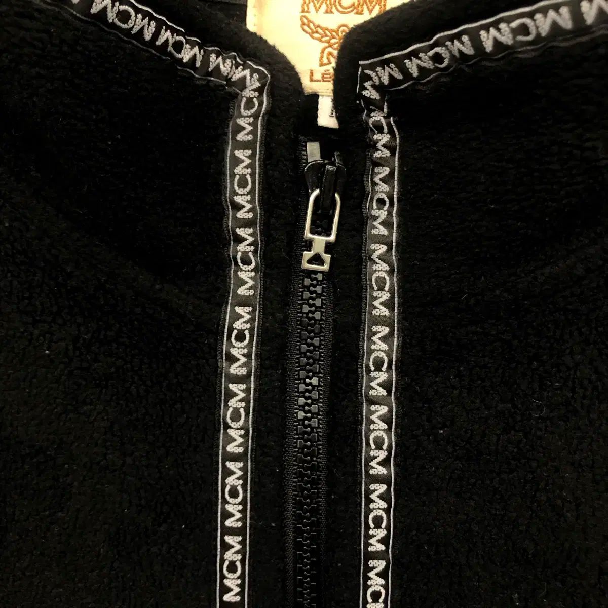 MCM レゼール ブラック フリース ジャケット Mサイズ 95 100 GULLKHAN_COM