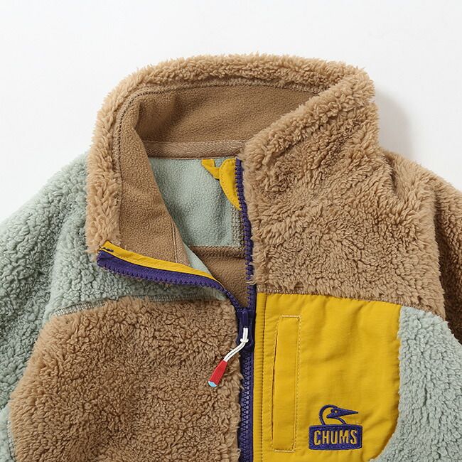 CHUMS チャムス ボンディングフリースジャケット キッズ CH 24-1072