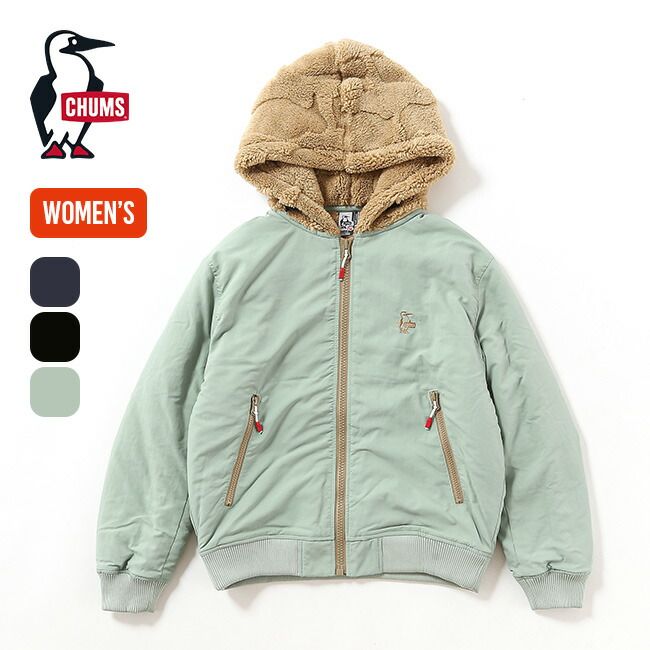 CHUMS チャムス ブービーエルモフーデッドブルゾン ウィメンズ CH14-1482