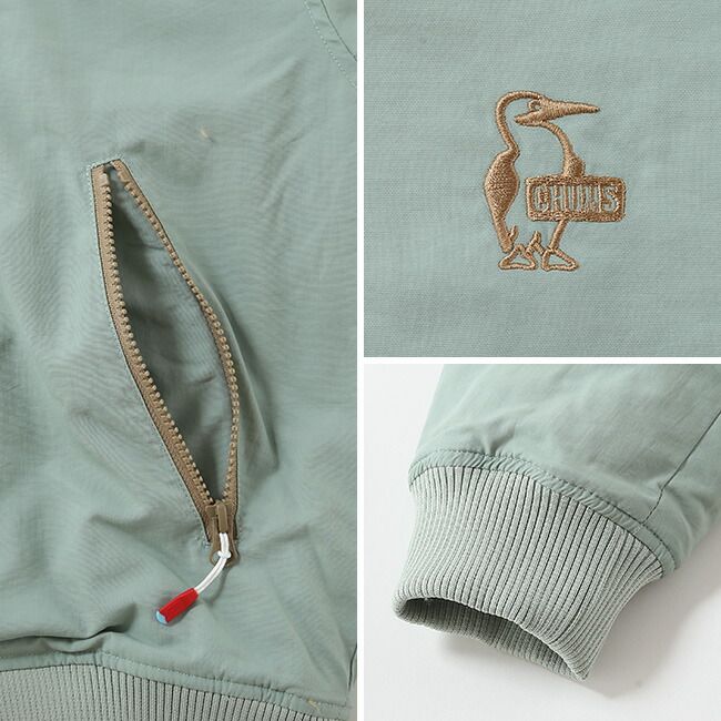 チャムス ブービーエルモフーデッドブルゾン