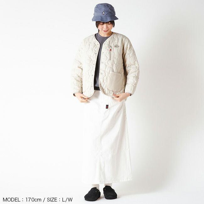 CHUMS チャムス ブービーステッチパデッドカーディガン CH04-1469 オリーブ