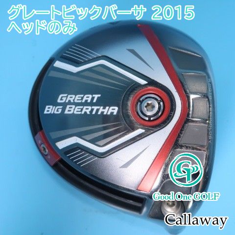 ドライバー キャロウェイ グレートビックバーサ 2015|ヘッドのみ||10.5 7929