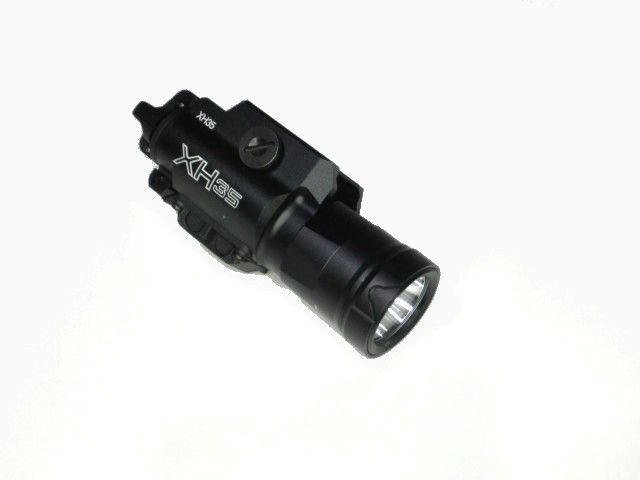 XH35型ウェポンライトLEDピストルライト黒ハンドガンライト新品