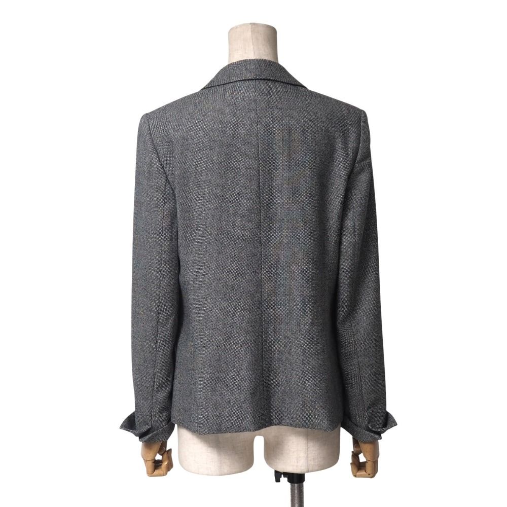 MAX MARA マックスマーラ テーラードジャケット サイズ44 白タグ シングル ブレザー イタリア製 ブランド古着 20251028 RA6440