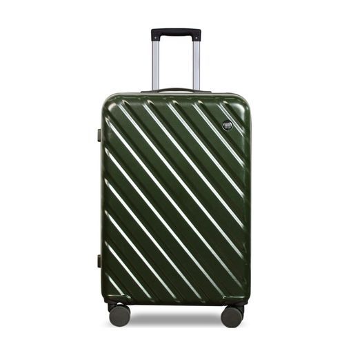 Spyplan スーツケースキャリーケース拡張機能付き機内持ち込み大容量航空業界基準静音キャスター耐衝撃旅行luggagesuitcase人気おしゃれ旅行ビジネス出張グリーンSサイズ1-3泊40L