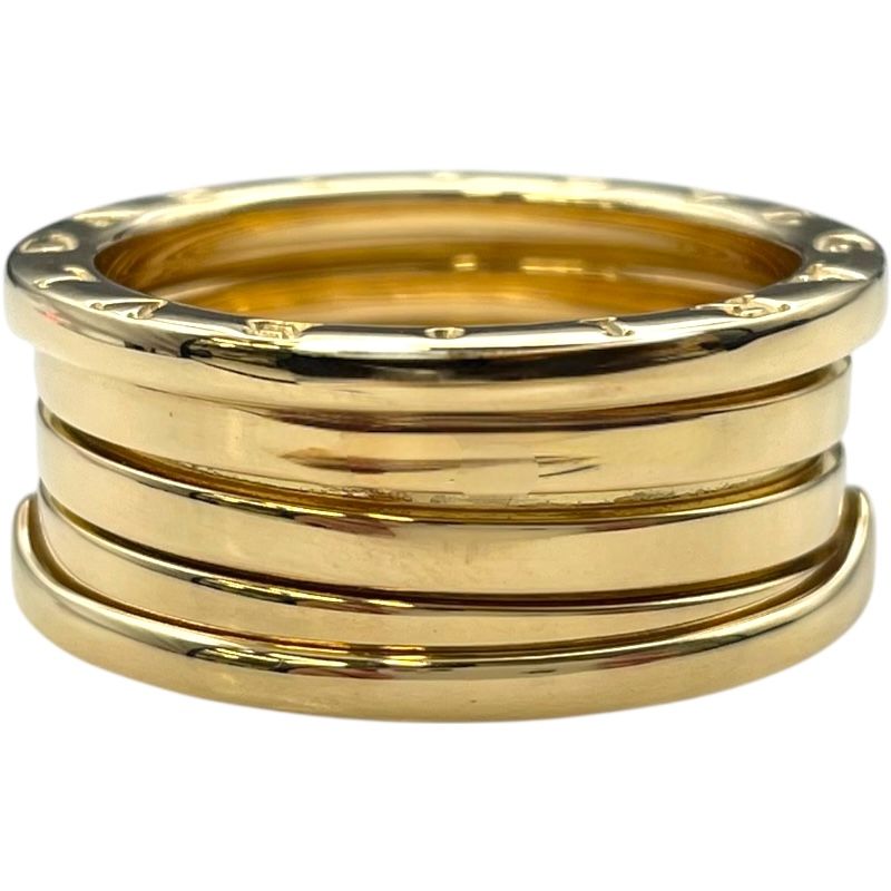 ブルガリ BVLGARI ビーゼロワンリング 4バンド イエローゴールド 750 ジュエリー