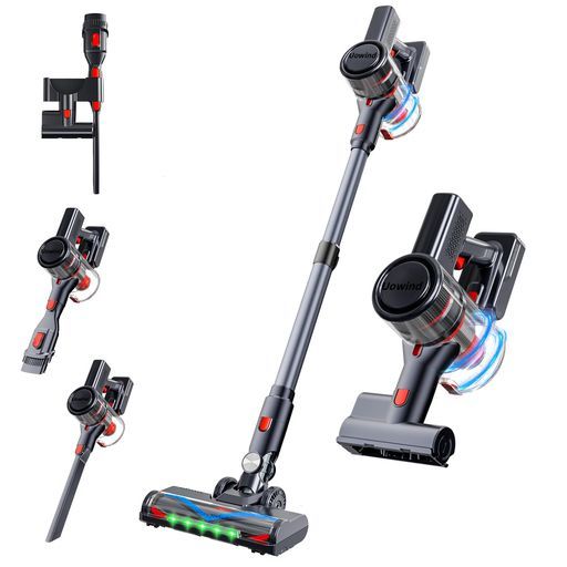 掃除機コードレス300 AW超強力吸引充電式スティッククリーナーハンディクリーナー2 WAY強弱3段階モード4種類ノズル 布団ダニ取りブラシ含む 延長パイプ60分連続稼働超軽量そうじき車用掃除