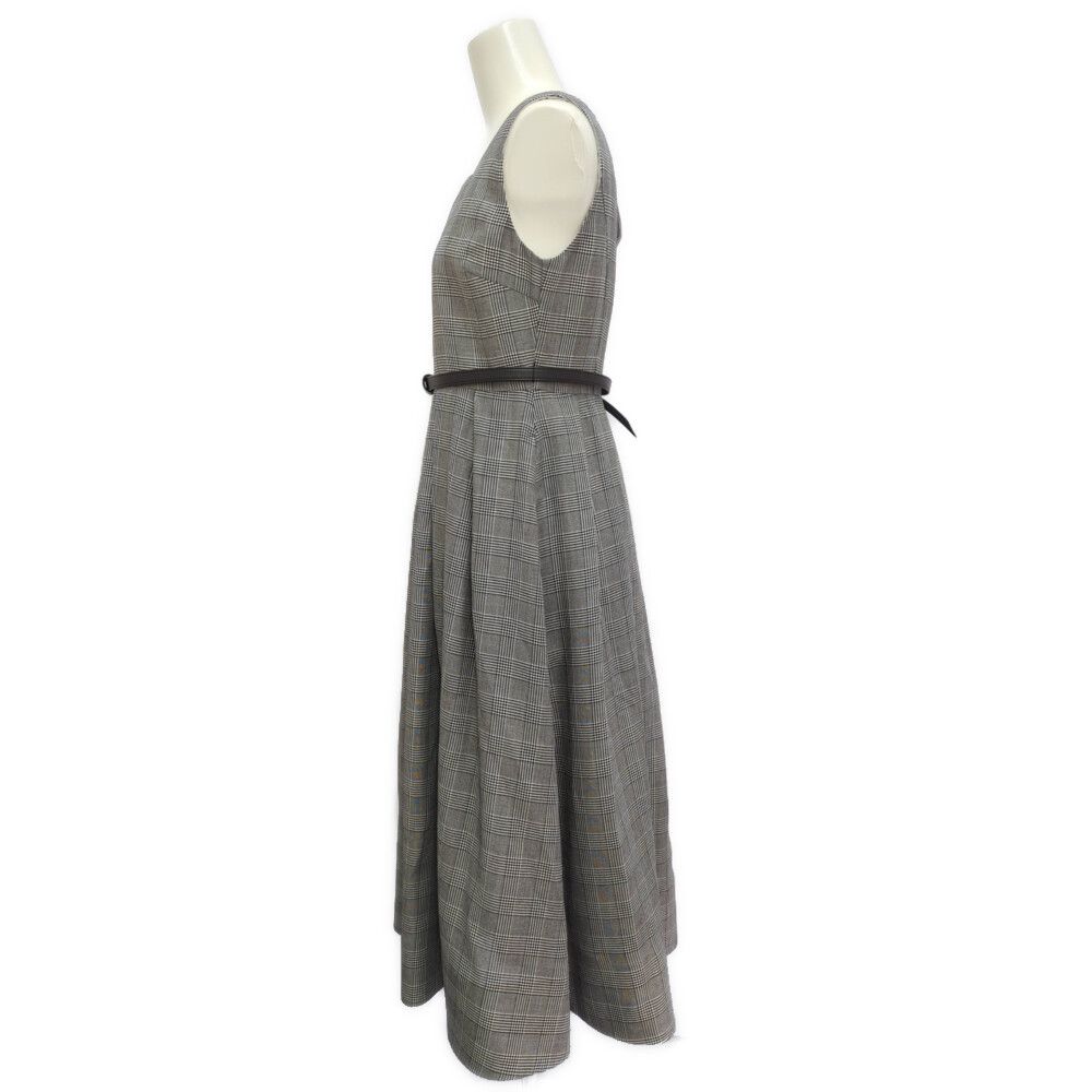 Maglie le cassetto マーリエルカセット グレンチェックワンピース 7 グレー 翌日配送可 ♀ A レディース 594808