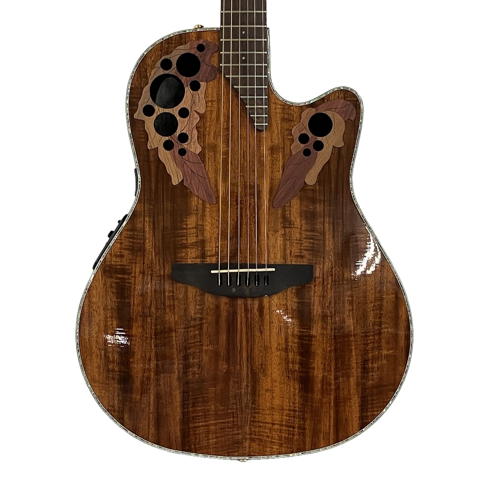 Ovation Celebrity Elite Plus CE44P-FKOA エ コ アコースティック ギター オベーション 弦楽器 良好 Y10554422