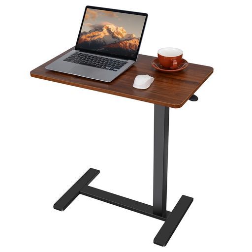 【おすすめ】 昇降式サイドテーブル幅70x奥行40cmx高さ75-110cmSHUWEIキャスター付き可移動スタンディングデスク昇降式デスク組立簡単耐荷重20kg傷 汚れ 水分 熱に強いテレワーク|在宅勤務 【有名ブランド大集合】