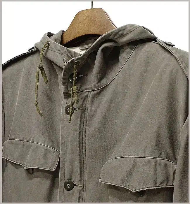 ドイツ軍 ヴィンテージ マウンテンパーカー フード ジャケット 100 J-920