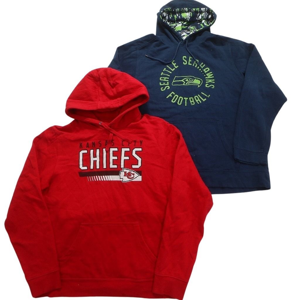 古着卸 まとめ売り プロチーム スウェット 7枚セット (メンズ L ) NFL