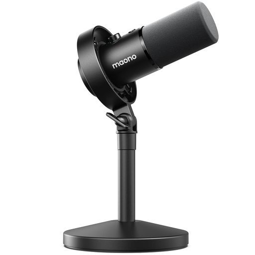 MAONOUSBXLRダイナミックマイク192kHz 24bitポッドキャスト用PCマイク単一指向性ノイズキャンセリングマイクスタジオレコーディングストリーミングコンテンツ作成にPD300XT
