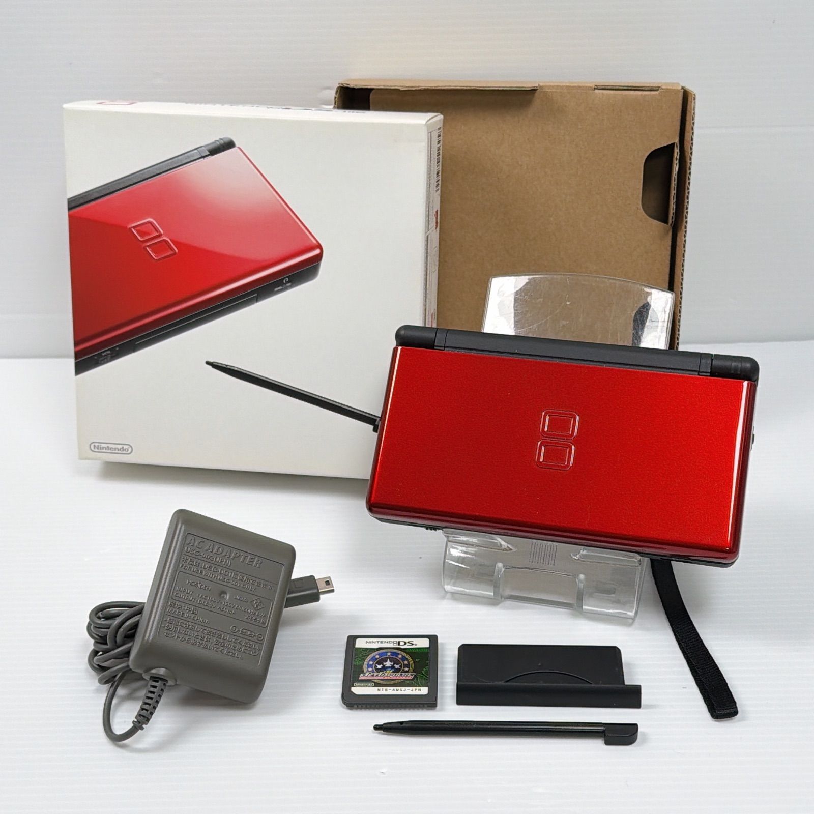 DS Lite クリムゾンブラック 遊べるセット 動作 済み 外装 ニンテンドー dslite DSLITE DS 任天堂