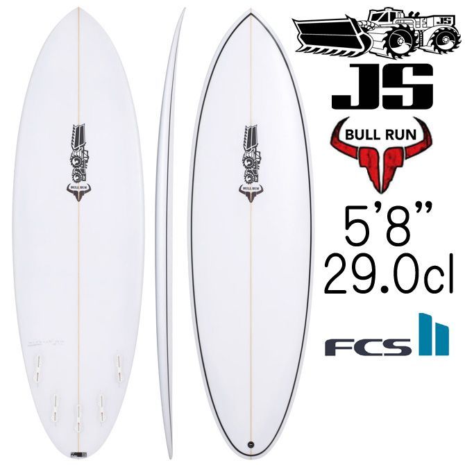 JS サーフボード ブル ラン オッキー モデル 5 8 ×19 1 2 ×2 7 16 29.0L JS Industries Bull Run Occy Model