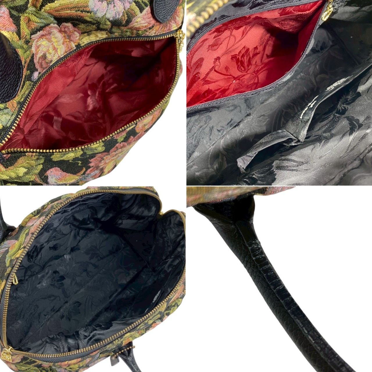 B3738】 Think Bee! シンクビー ボストンバッグ ハンドバッグ ポーチ