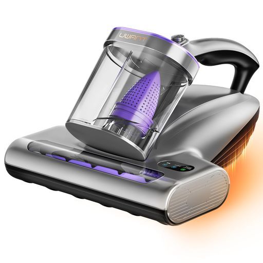 UWANT布団クリーナー布団掃除機18KPa強力吸引65°C熱風乾燥UV除菌超音波LEDディスプレイ長時間稼働ダニ退治ふとんたたき超高速たたきダニ取り掃除機花粉ダニ対策ハウスダスト梅雨対策マッ…