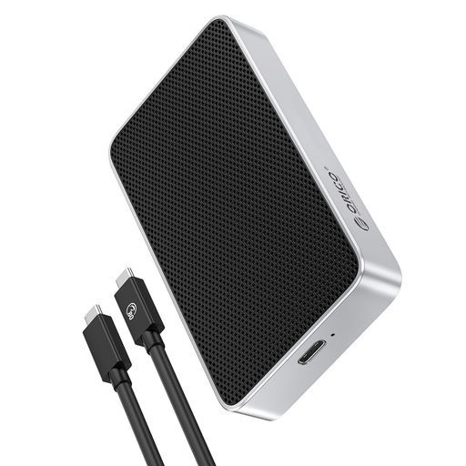 ORICO2TB外付けSSD USB4.080Gbps超高速 IntelThunderbolt5対応チップ搭載 静音冷却 読み取り速度最大6000MB|s 書き込み速度最大5800MB|s Thunderbolt5|4|3と後方互換