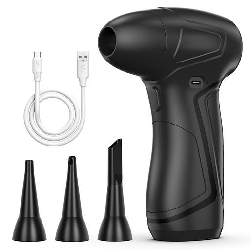 エアダスター電動ブロワー洗車電動エアダスター強力130000RPM8000mAh大容量バッテリーType-C急速充電無段階風量調整小型軽量過熱保護PC掃除|空気入れ家具|車内|エアコン3種類ノズル付き収納…