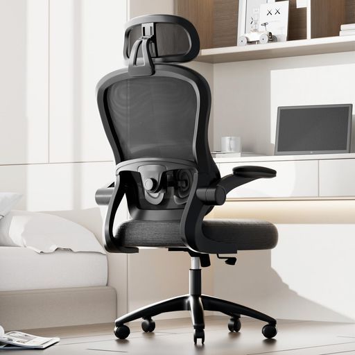 RXGAMINGオフィスチェアデスクチェア椅子テレワーク疲れないゲーミングチェアゲームチェアブラック腰サポート跳ね上げ式アームレスト3Dヘッドレスト通気性メッシュパソコンチェアブラ…