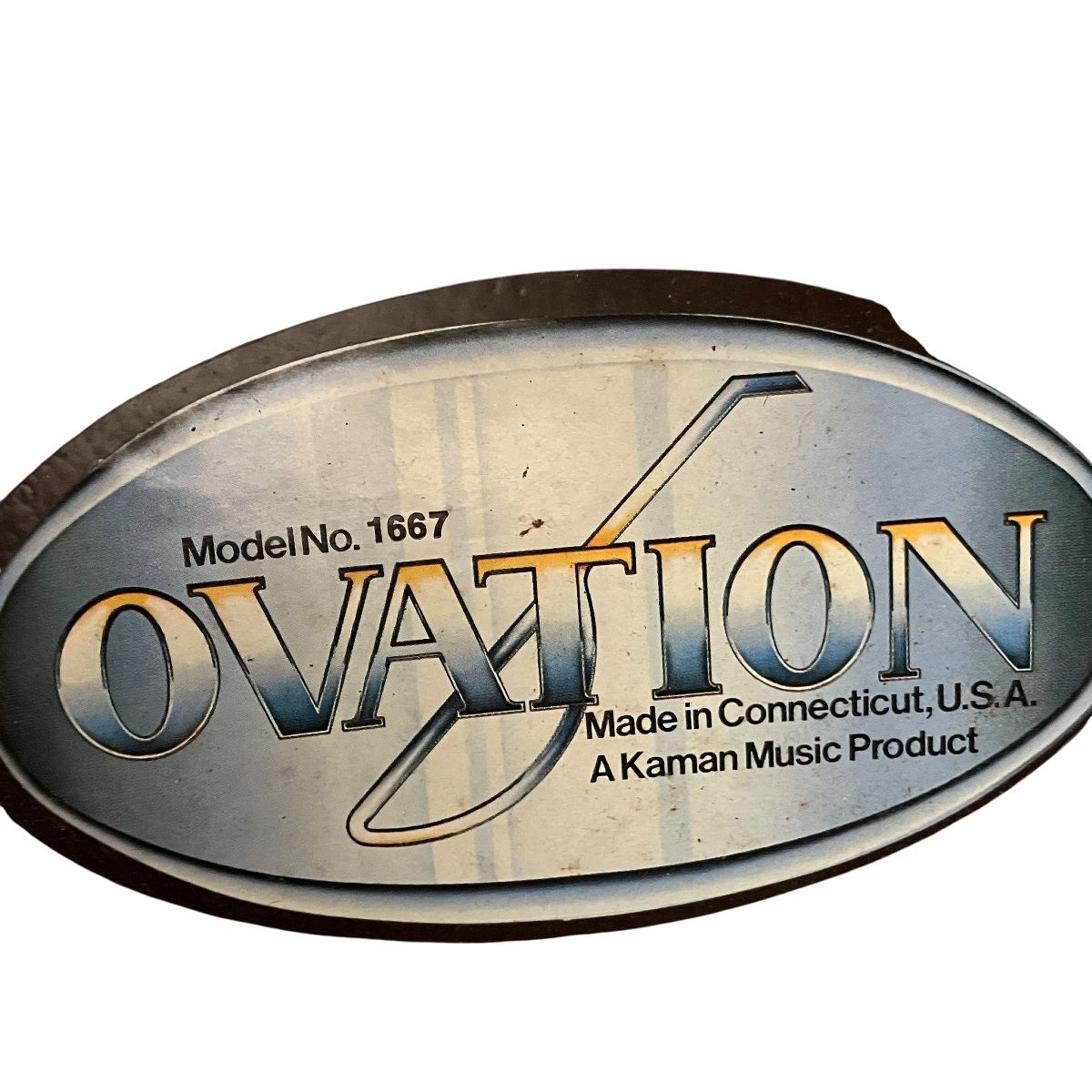 非常に有望な Ovation No.1667 USA エ コ 1982年製 ハードケース付き オベーション アコースティックギター K10524110
