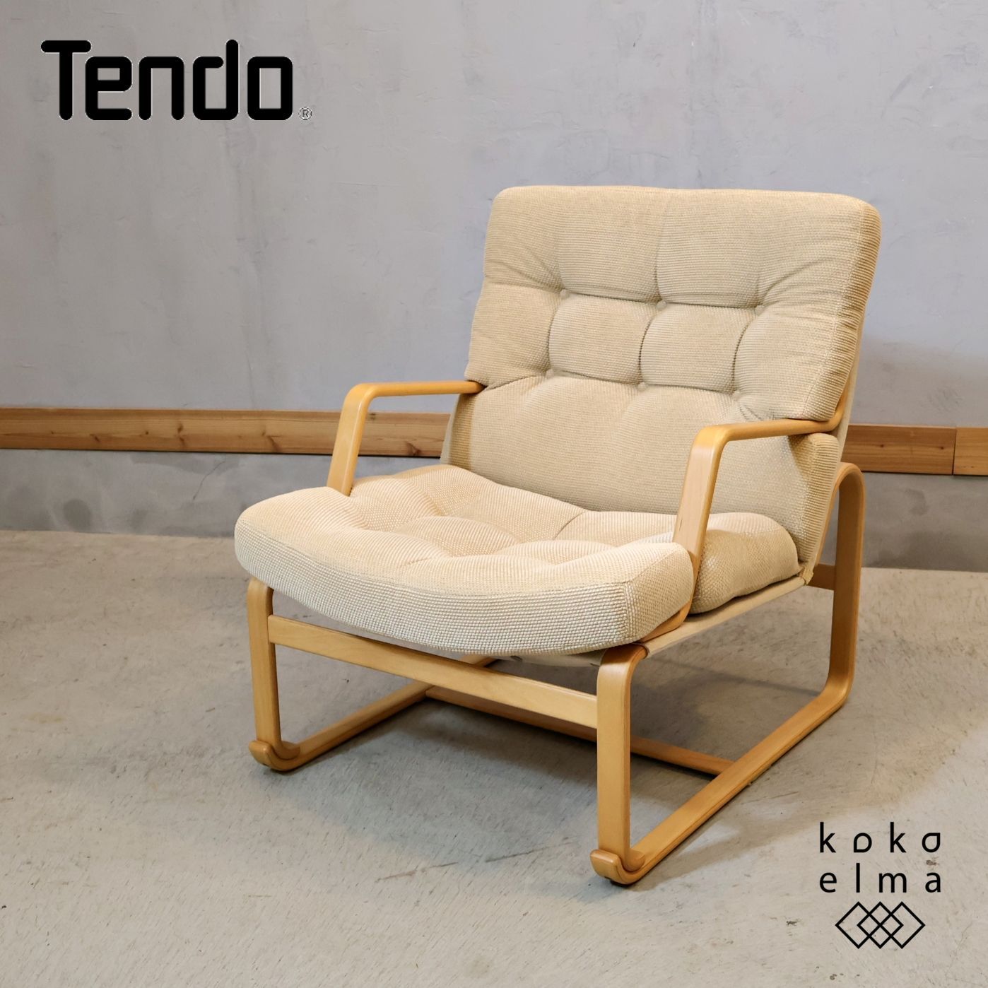 TENDO 天童木工 マルガリータ イージーチェア Bruno Mathsson ブルーノ マットソン パーソナルチェア アームチェア 1シーター