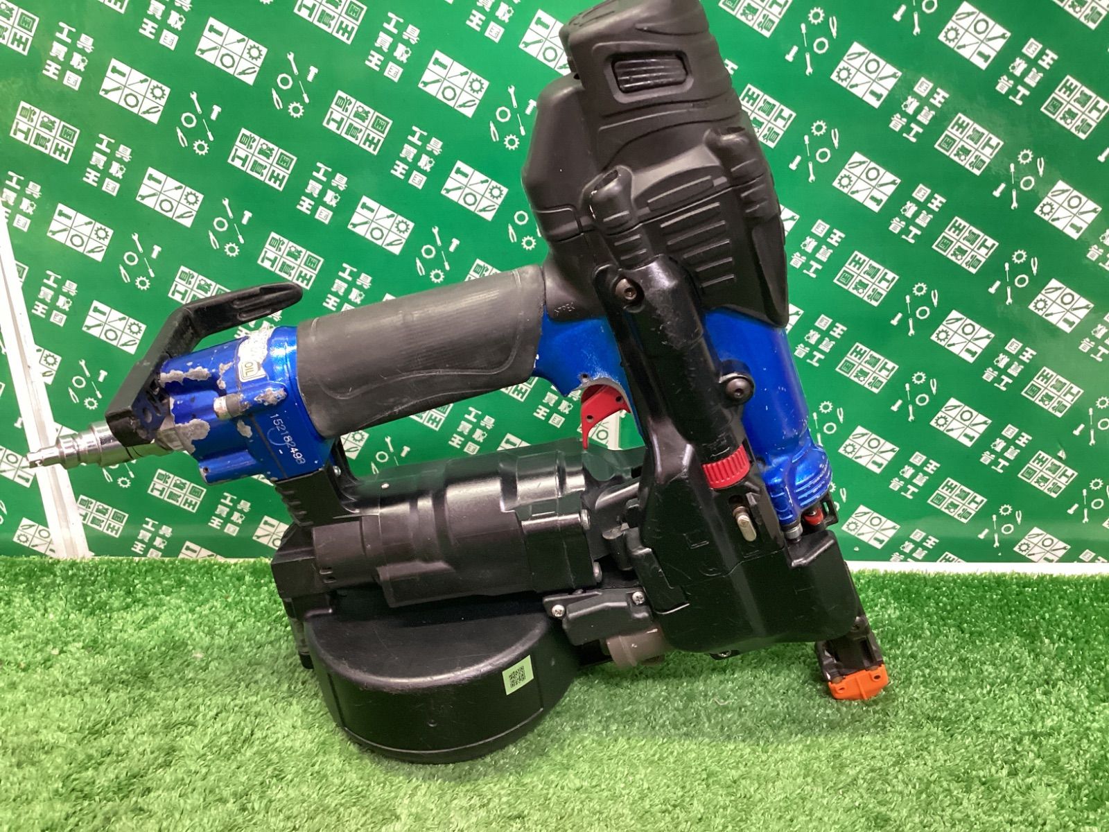 マックス|MAX 41ｍｍ高圧ねじ打機 ビス打ち機 色ブライトブルー HV-R41G4 | IT0T1NXHBKZW