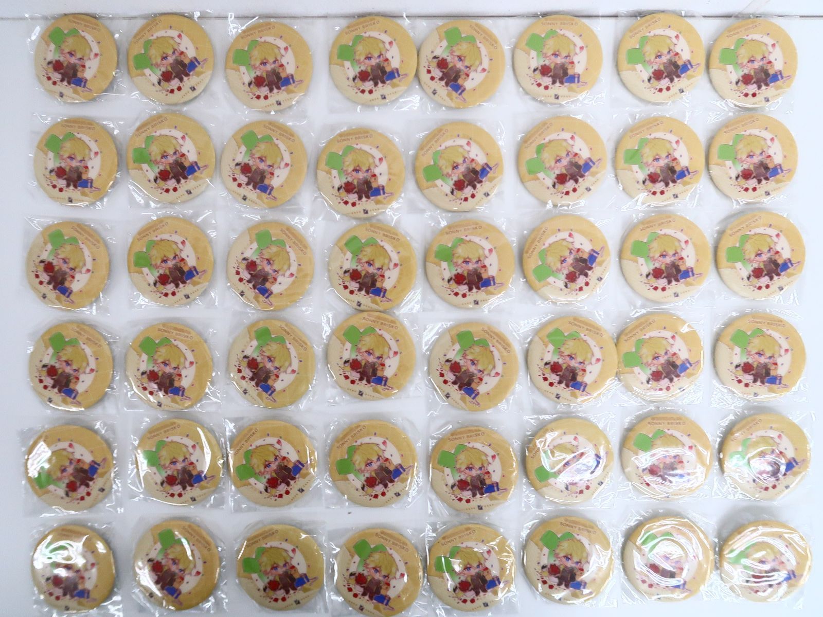 47個 Virtual Fes 2025香港站 × NIJISANJI EN サニー ブリスコー トレーディング缶バッジ SD