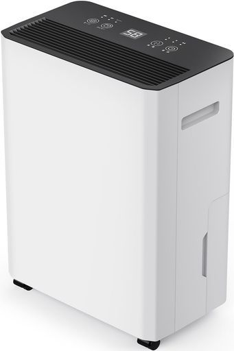 GEKETY除湿機コンプレッサー式強力30畳12L 日衣類乾燥除湿器2.5Lタイマー 湿度センサー キャンスター付コンパクト大容量静音省エネ連続排水家庭用部屋干しカビ防止夏湿度梅雨対策リビング…