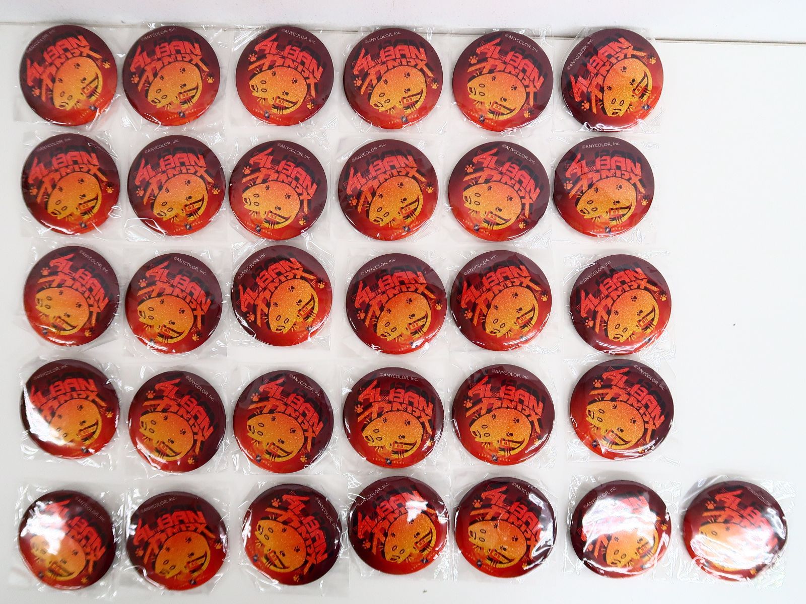 31個 Virtual Fes 2025香港站 × NIJISANJI EN アルバーン ノックス トレーディング缶バッジ シークレット