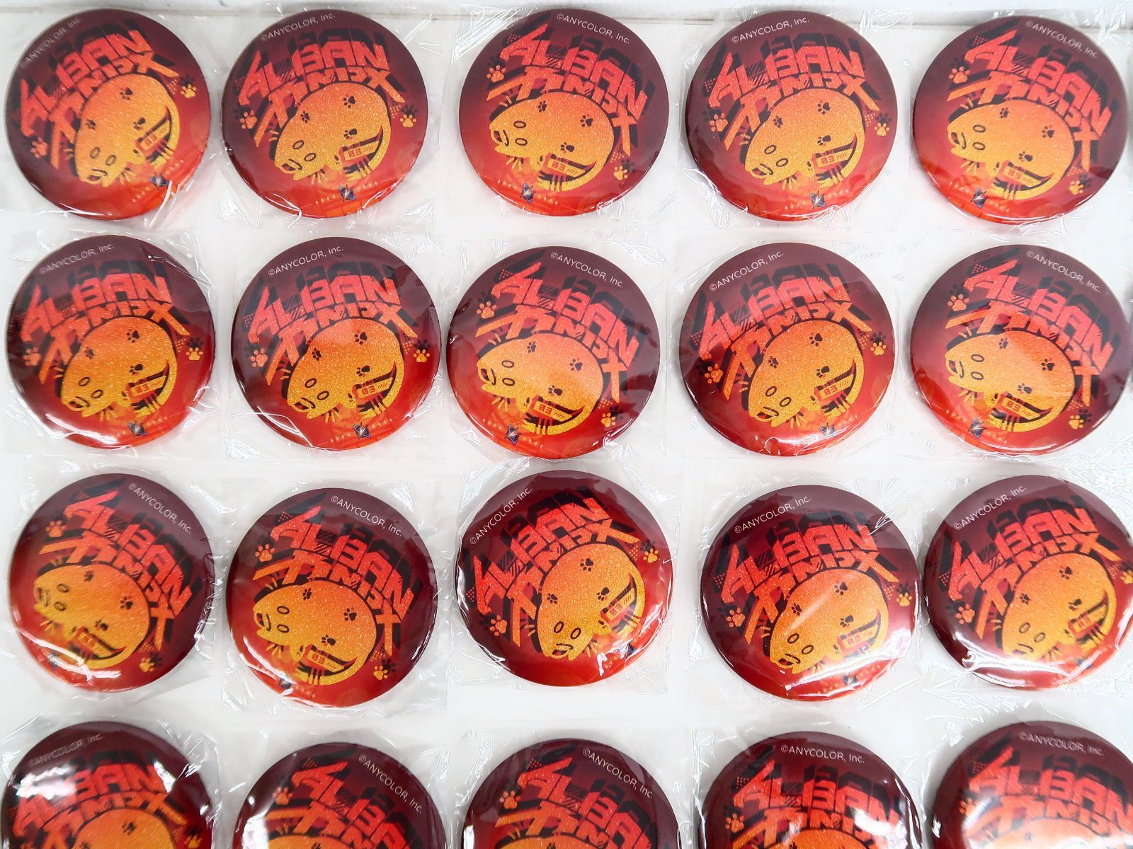 31個 Virtual Fes 2025香港站 × NIJISANJI EN アルバーン ノックス トレーディング缶バッジ シークレット