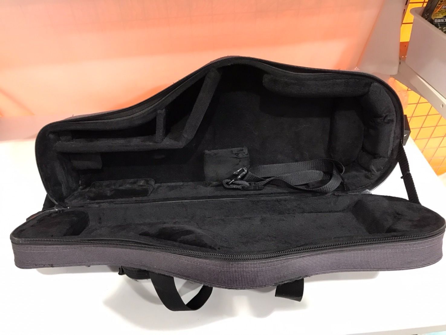 サックス本体とGATOR製ケース GATOR アルトサックス用ハードケース ANDANTE Series GC-ALTOSAX-23