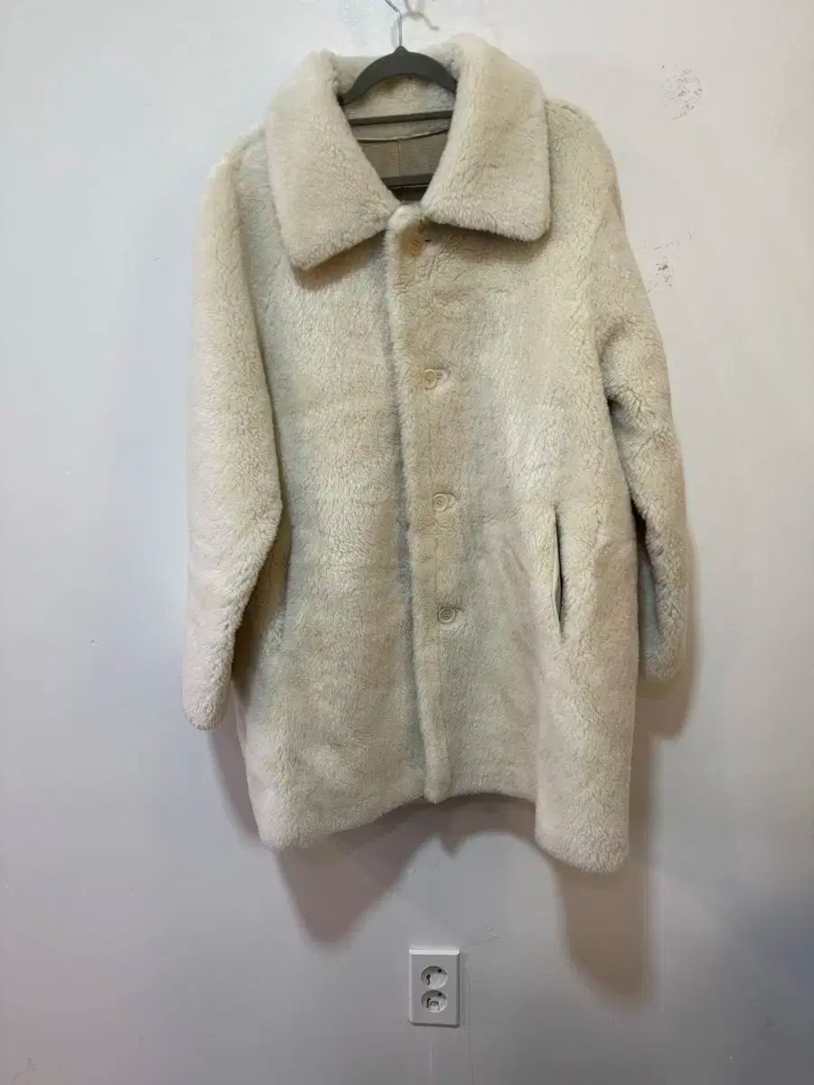 miel アイボリー シープ スキン ジャケット