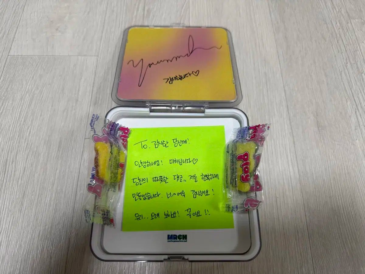 ゆんまち LOVE ＆ FEAR サインボード イベント 当選アルバム