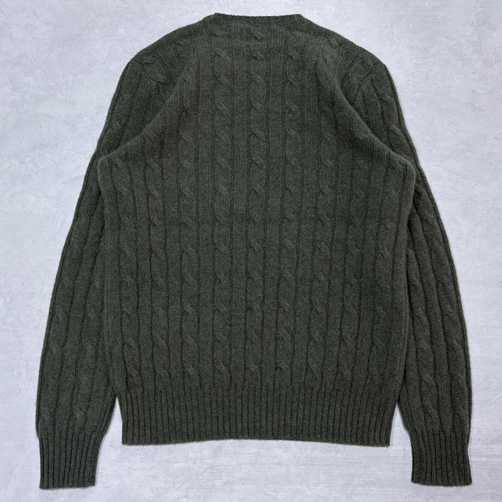 新品 定番 22AW ポロラルフローレン カシミヤケーブルセーター 