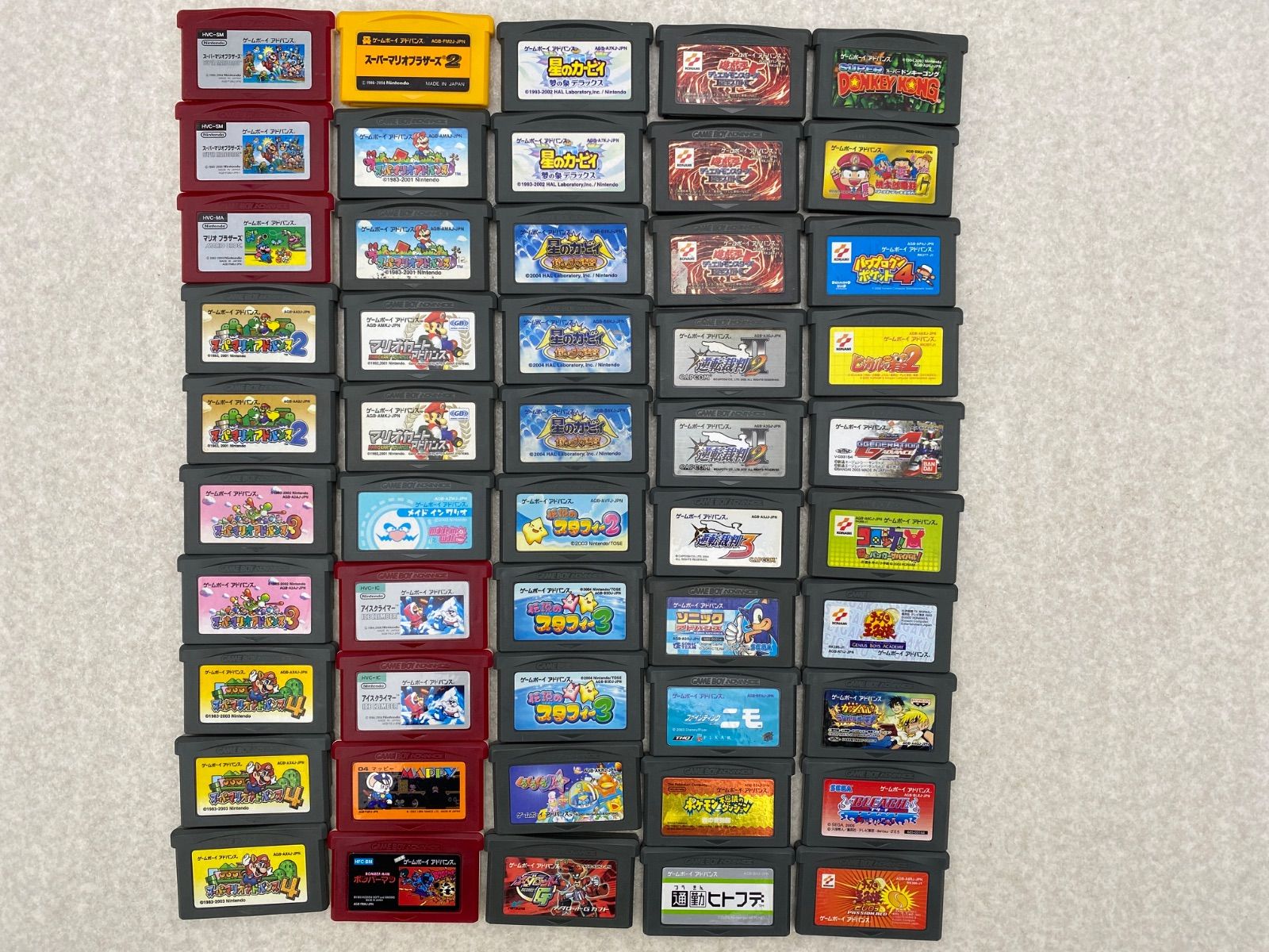 ゲームボイ アドバンス まとめ売り ゲームボーイアドバンスまとめ売り GBAソフトまとめ売り ゲームボーイ