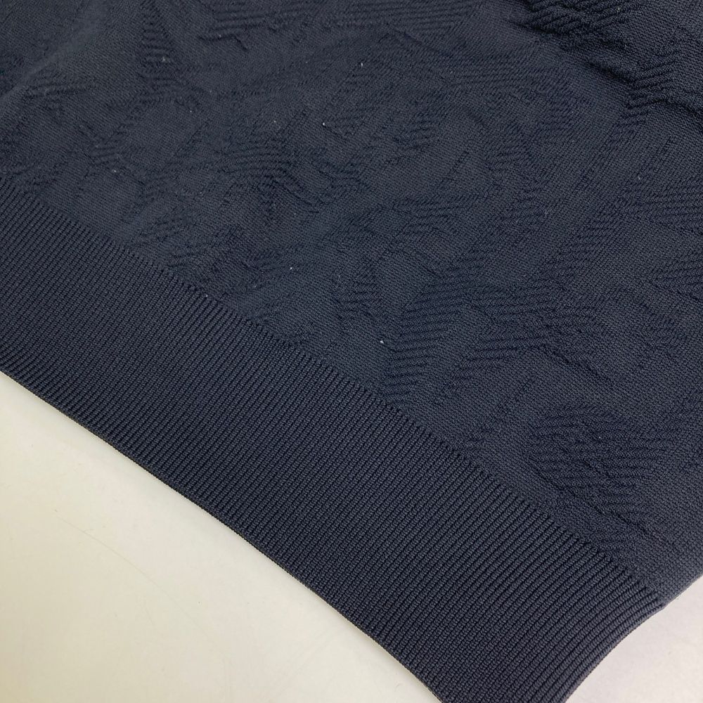 サイズ 0 PEARLY GATES パーリーゲイツ モデル モックネック 長袖 ニットセーター 総柄 ネイビー系 240101554435 ゴルフウェア レディース ストスト USTAUSTRALIA_COM_AU