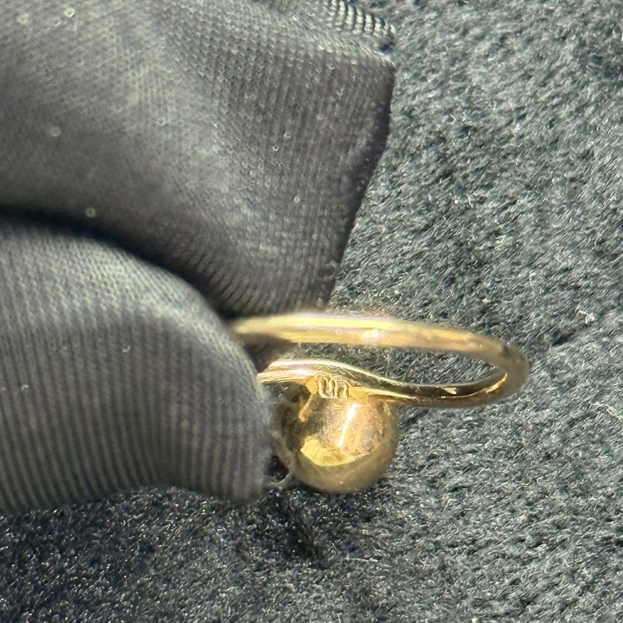 un by yoshida tomoyo アンバイトモヨヨシダ Limited edition-undone 002-Ring リング 11号 ゴールド 14977 ビジネスバッグ バッグ メンズ