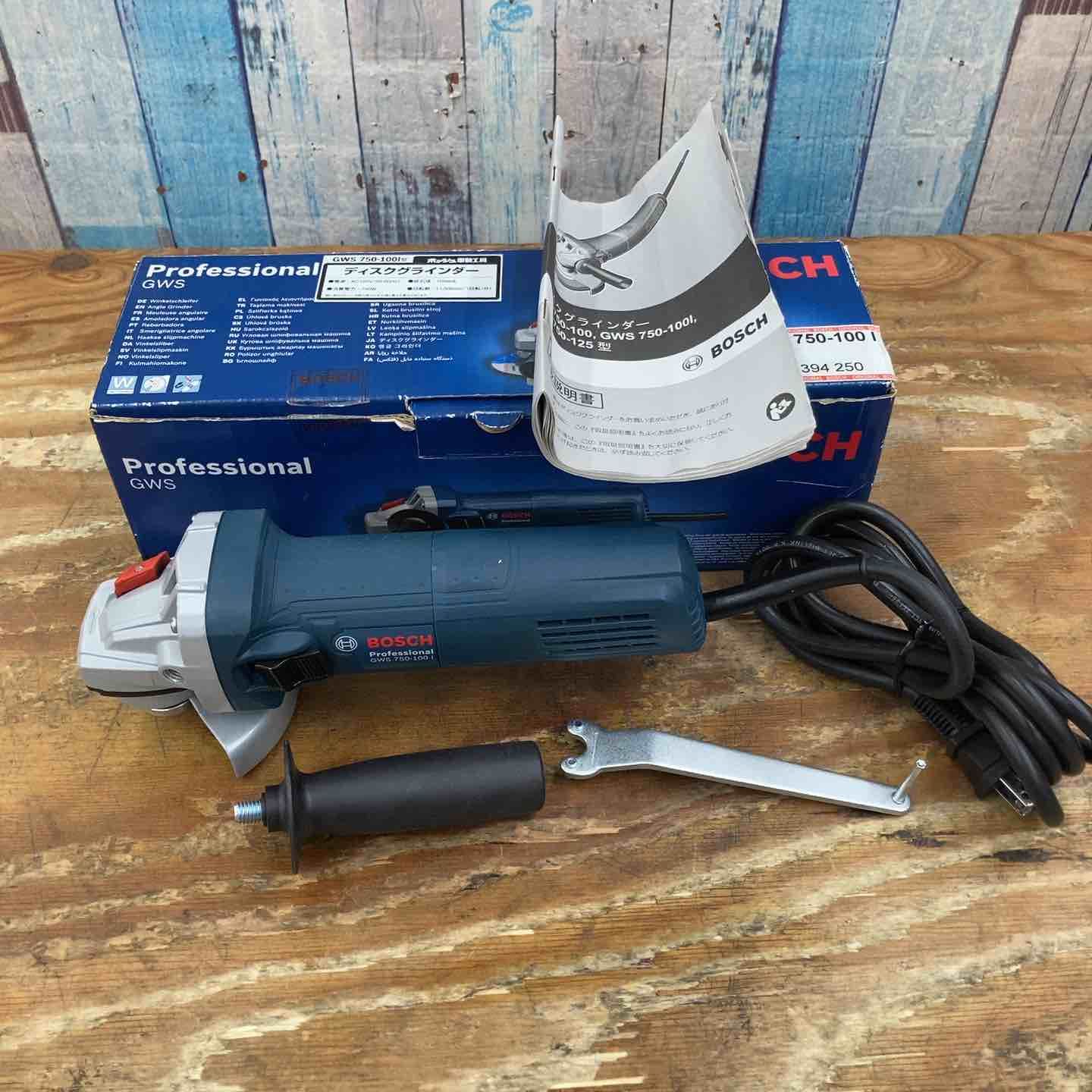 ボッシュ BOSCH 100mmディスクグラインダー GWS750-100I 柏店