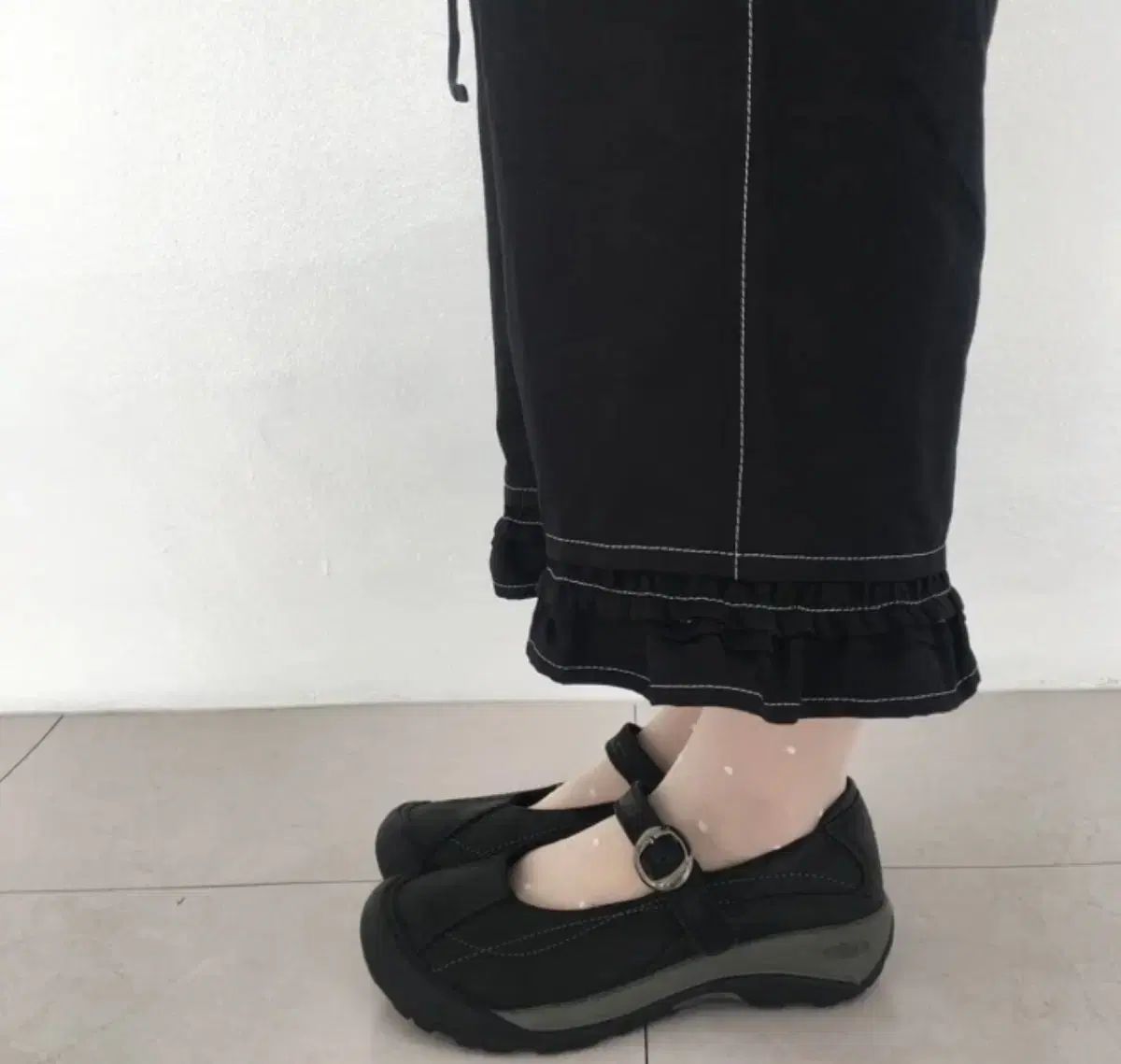 KEEN メリージェーン ブラック シューズ