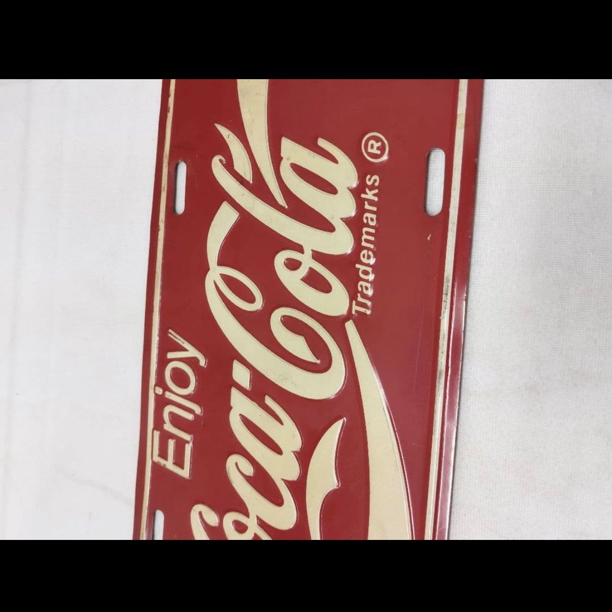 コカコーラ CocaCola ヴィンテージ ナンバー型 看板 中古品 レトロ