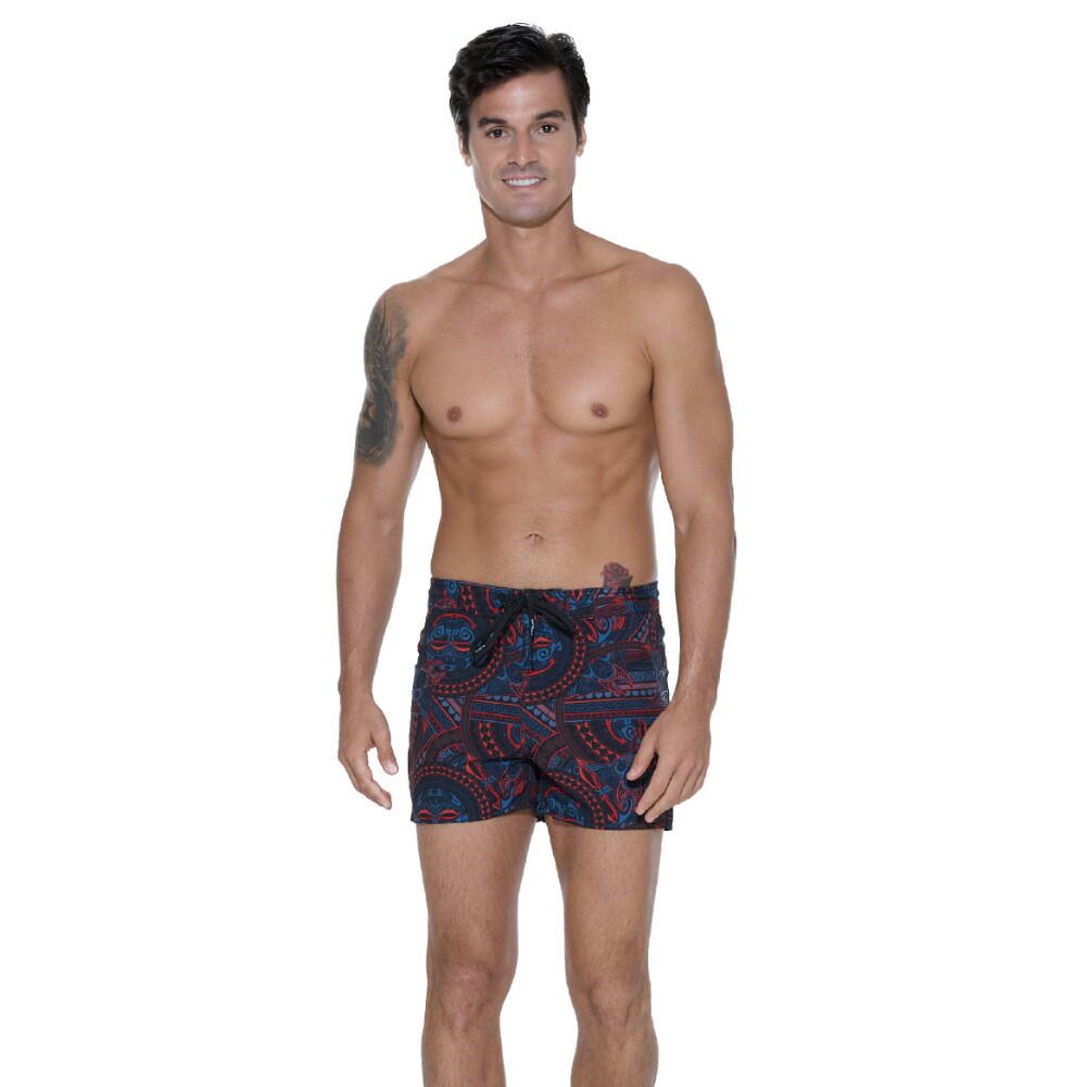 69 slam サーフパンツ ボードショーツ メンズ ショート丈 SAMOAN SSASMO-PM 4方向 ストレッチ