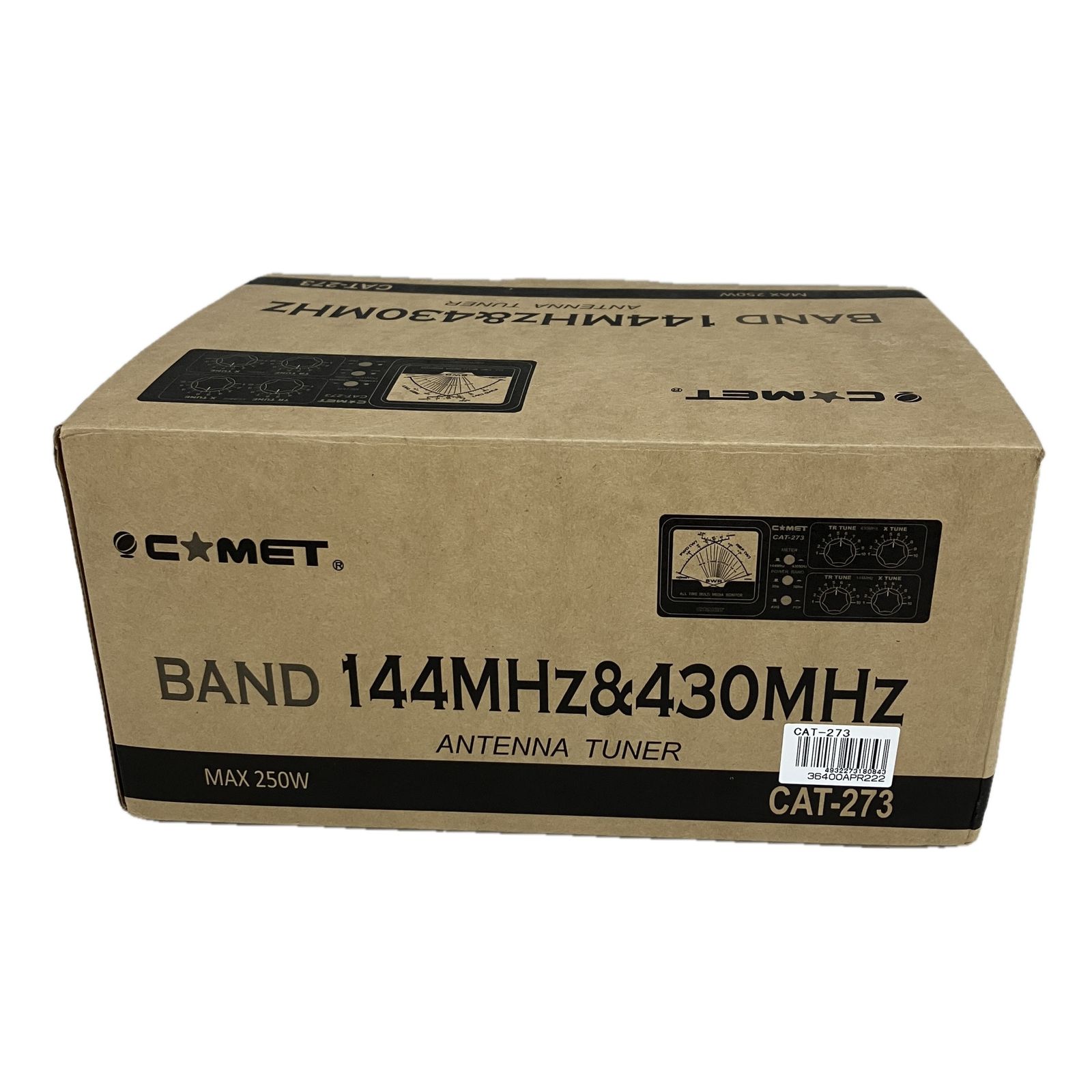 コメット CAT-273 144 430MHz 2バンド アンテナチューナー SWR計 電力計 無線機器 S10562607